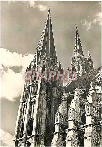 Cartes postales moderne Chartres La Cathedrale