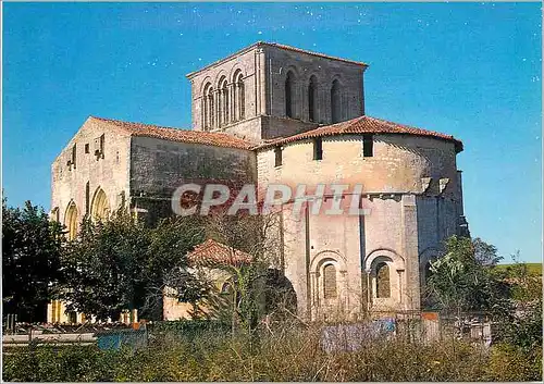 Cartes postales moderne Environs d Aigre Marcillac Lanville Charente Abbatiale Saint Maur