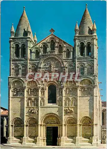 Moderne Karte Angouleme La Cathedrale St Pierre xiie siecle Un des plus beaux specimens de l art roman