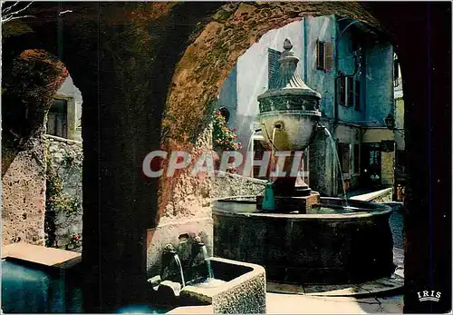 Cartes postales moderne La Cote d Azur French Riviera Saint Paul de Vence La Fontaine