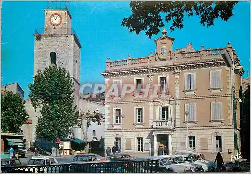 Cartes postales moderne Reflets de France Cote d Azur Ollioules Var L Hotel de Villeret de vieux clocher de l eglise
