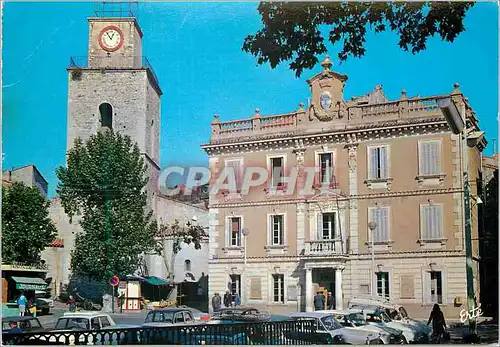 Moderne Karte Reflets de France Cote d Azur Ollioules Var L Hotel de Villeret de vieux clocher de l eglise