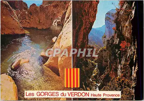 Cartes postales moderne Les Gorges du Verdon Var Alpes de Haute Provence Un des sites les plus grandioses du monde