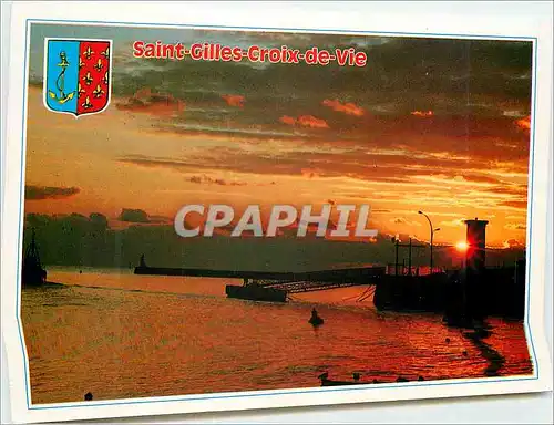 Cartes postales moderne Saint Gilles Croix de Vie (Vendee) Le Port