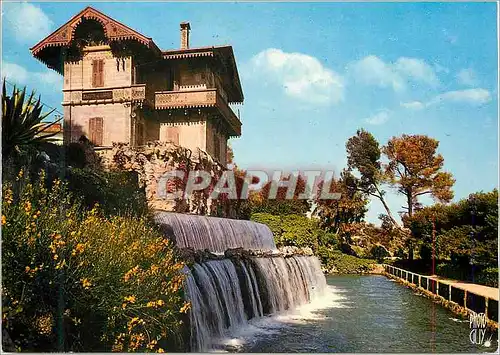 Cartes postales moderne Nice Cascade de Gairaut Paysages de France Cote d'Azur