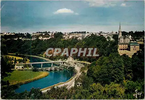 Cartes postales moderne Chateauneuf du Faou (Finistere) Vue Generale La Bretagne en Couleurs
