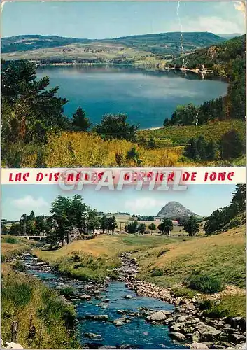 Cartes postales moderne Lac d'Issaries Le Mont Gerbier de Jonc Ardeche Pittoresque