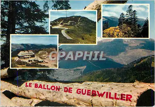 Moderne Karte Le Ballon de Guebwiller ou Grand Ballon (Alt 1424 m)
