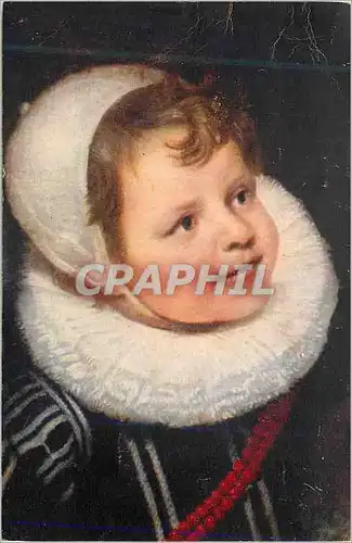 Cartes postales moderne (Patrimoine des Musees Royaux Bruxelles) Cornelis de Vos Detail du Tableau Portrait de L'Artiste