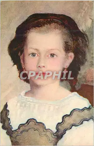 Cartes postales moderne The Cleveland Museum of Art Gift Hanna Fund Renoir Portrait de Mademoiselle Romaine Lacaux