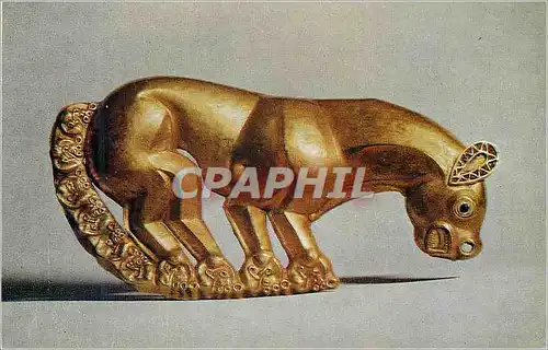 Cartes postales moderne Aurora Art Publishers Leningrad Buckle Panther Early 6th Century BC Gold