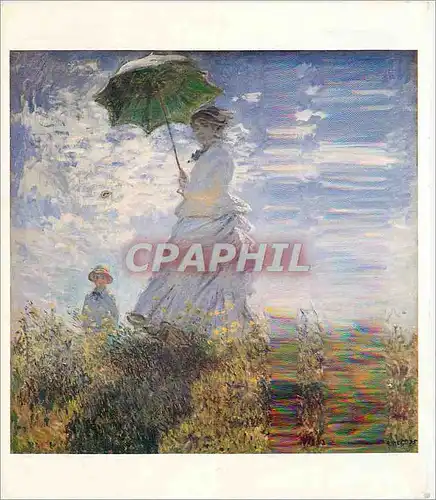 Moderne Karte National Gallery of Art Washington Claude Monet Madame Monet et son Fils 1975