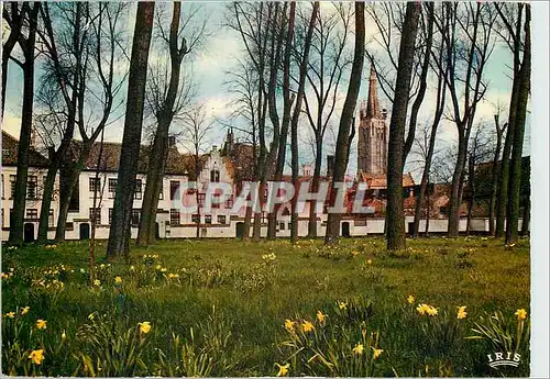 Moderne Karte Bruges Beguinage