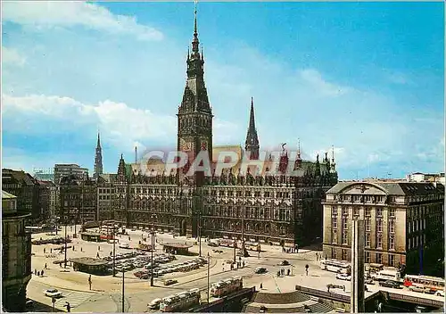 Cartes postales moderne Hamburg Rathaus