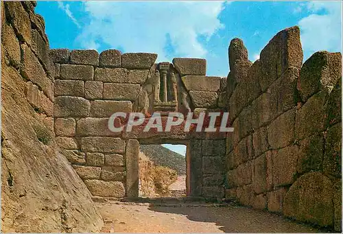 Cartes postales moderne Mycenes Porte des lions