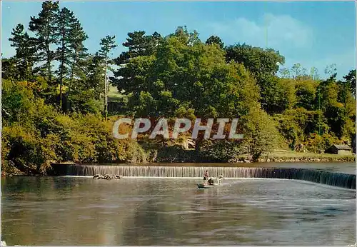 Cartes postales moderne Environs de St Jean sur Mayenne (Mayenne) Bords de la Mayenne a Montgiroux