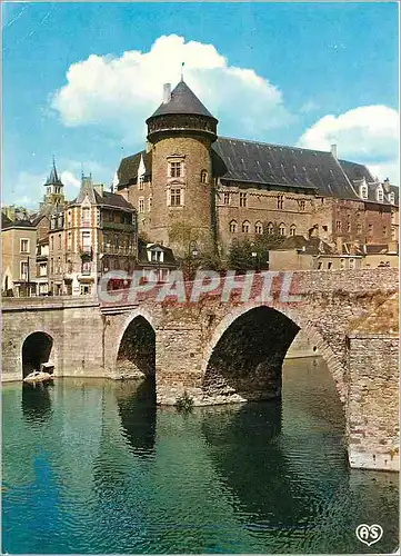 Cartes postales moderne Laval (Mayenne) Le Chateau et le Vieux Pont