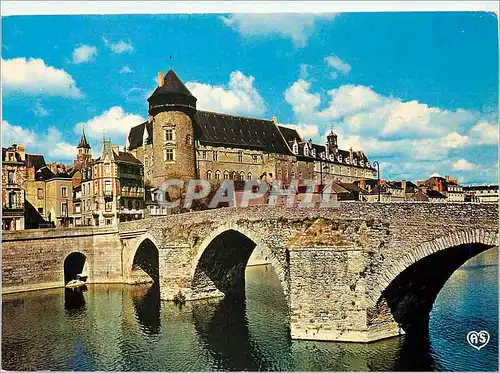 Cartes postales moderne Laval (Mayenne) Le Chateau et le Vieux Pont