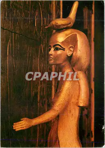 Cartes postales moderne Egypt Statu Doree de la Deesse Selketh