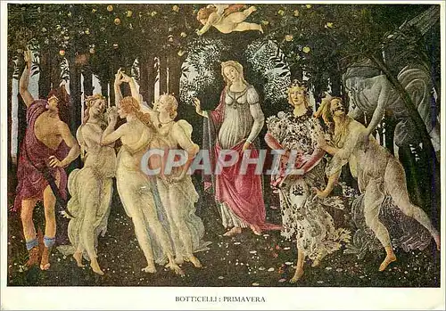 Cartes postales moderne Botticelli Primavera Sandro Botticelli (1445 1510)
