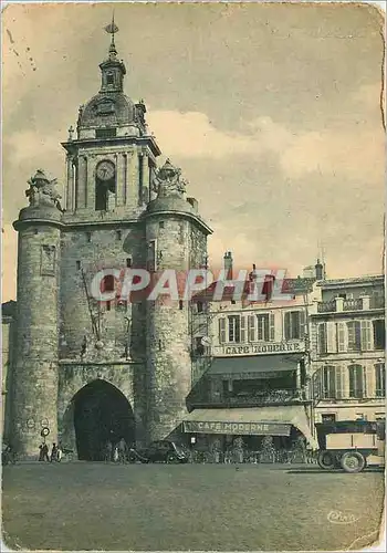 Moderne Karte La Rochelle (Charente Maritime) La Tour de la Grosse Horloge