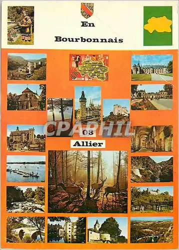 Cartes postales moderne Bourbonnais Allier