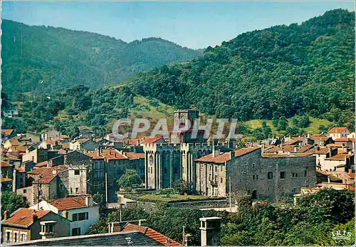 Cartes postales moderne Royat L'Eglise Forifiee (XIe Siecle) et Royat Haut
