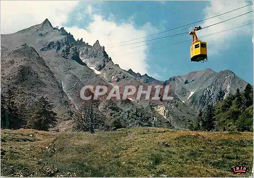 Cartes postales moderne L'Auvergne Le Sancy et le Telepherique (Alt 1886 m)