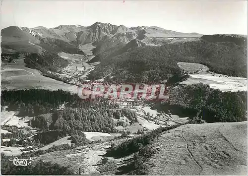 Cartes postales moderne Le Mont Dore (P de D) alt 1050 m Vue Generale aerienne pris de la Bannee d'Ordanche (1515 m)