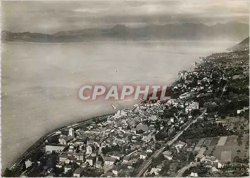 Cartes postales moderne Evian les Bains (Haute Savoie) Le Lac Leman et la Cote Suisse