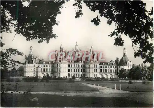 Cartes postales moderne Chambord (Loir et Cher) Le Chateau (XVIe s) Facade Nord