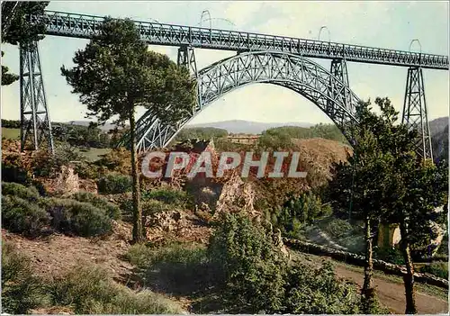 Moderne Karte Garabit (Cantal) Le Viaduc et la Vallee de la Truyere