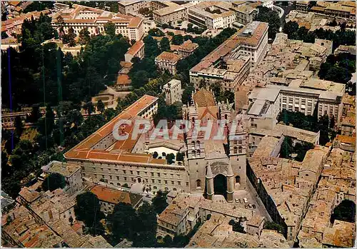 Cartes postales moderne Montpellier (Herault) Vu du Ciel La Cathedrale Saint Pierre (XIVe S) et la Faculte de Medecine