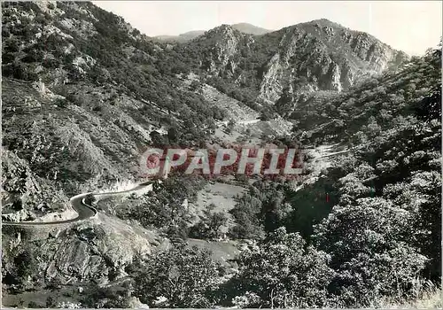 Cartes postales moderne Paysages du Vivarais Les Gorges de la Volone La Route entre Vals et Mezilhac