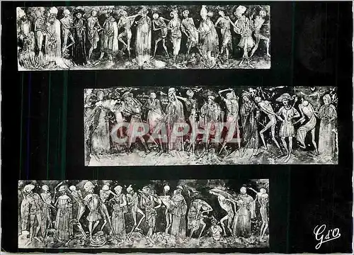 Cartes postales moderne La Chaise Dieu (H L) Auvergne Abbaye Saint Robert La Dense Macabre