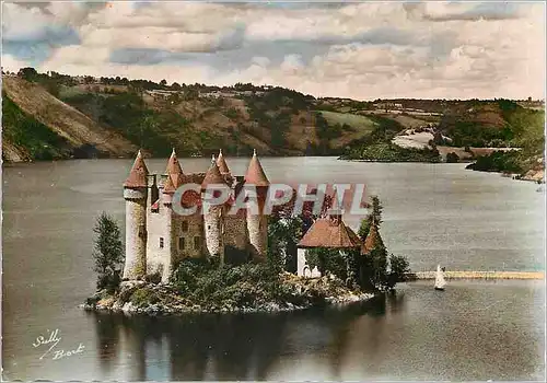Cartes postales moderne Le Chateau de Val Commune de Lanobre (Cantal) Monument du XVe S