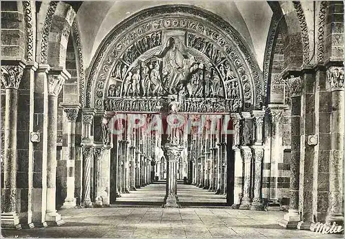 Cartes postales moderne Vezelay (Yonne) Eglise Abbatiale de la Madeleine (XIIe S)