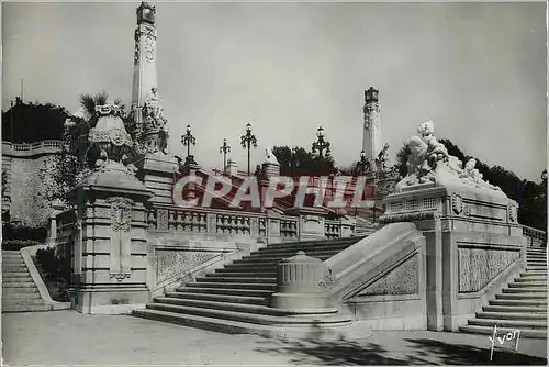 Cartes postales moderne Marseille (B du R) L'Escalier Monument de la Gare St Charles (Senes et Arnal arch)