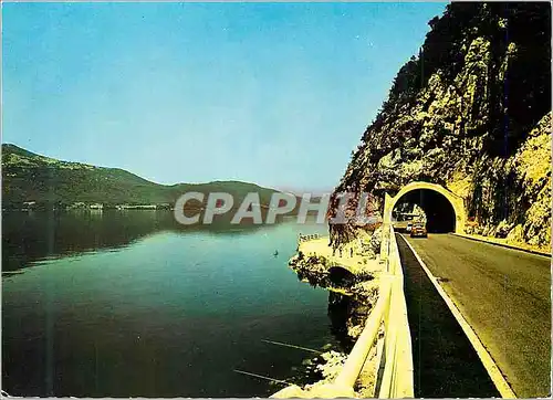 Cartes postales moderne Pres d'Aix les Bains Le Lac du Boourget La Nouvelle Corniche