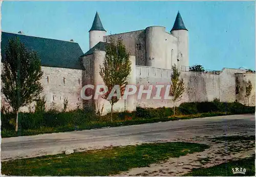 Moderne Karte Ile de Noirmoutier (Vendee) Le Chateau (XIe Siecle)