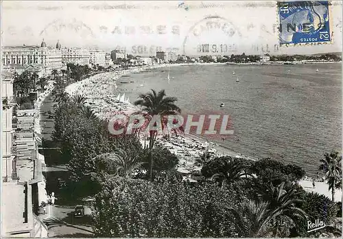 Cartes postales moderne Cannes La Cote d'Azur Le Boulevard de la Croisette