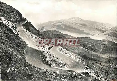 Cartes postales moderne Le Cantal Pittoresque le Grand Tournant sur la Route de Mary