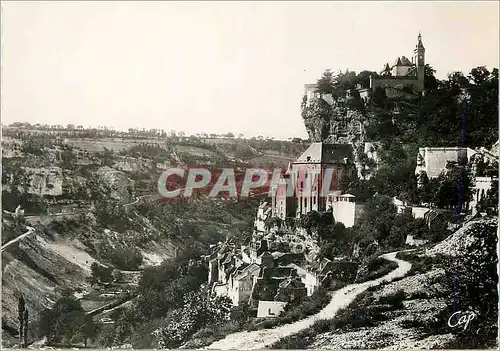 Moderne Karte Rocamadour vue Generale d'Ensemble (Cote Est)