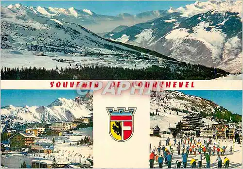 Cartes postales moderne Courchevel Vue D'Ensemble depuis les Pistes de l'Ariondaz