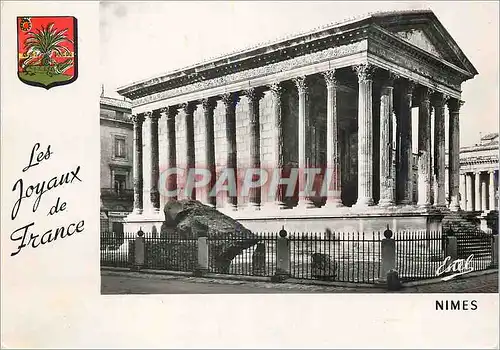 Cartes postales moderne Nimes La Maison Carree Les Joyaux de France