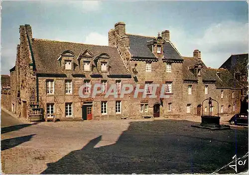 Cartes postales moderne Locronan (Finistere) La Bretagne en Couleurs Les Nobles Maisons Renaissance au Vieux Bourg des T