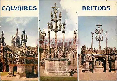 Cartes postales moderne Calvaires Bretons Nimes La Bretagne en Couleurs Les Grands Calvaires du XVIIe S