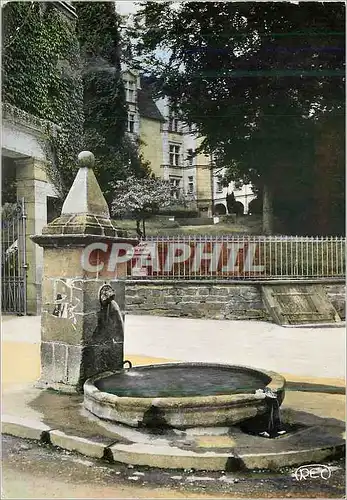 Cartes postales moderne Gueret (Creuse) Place de la Prefecture Fontaine ancienne