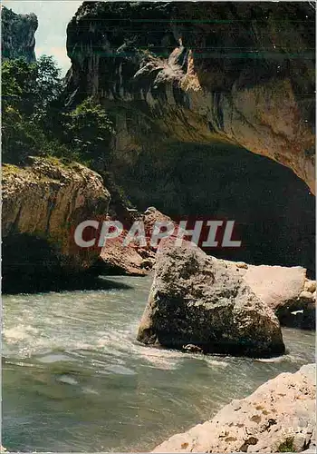 Moderne Karte Gorges du Verdon (B A) La Beaume aux Pigeons