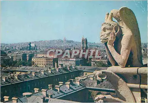 Cartes postales moderne Paris Notre Dame Le Penseur